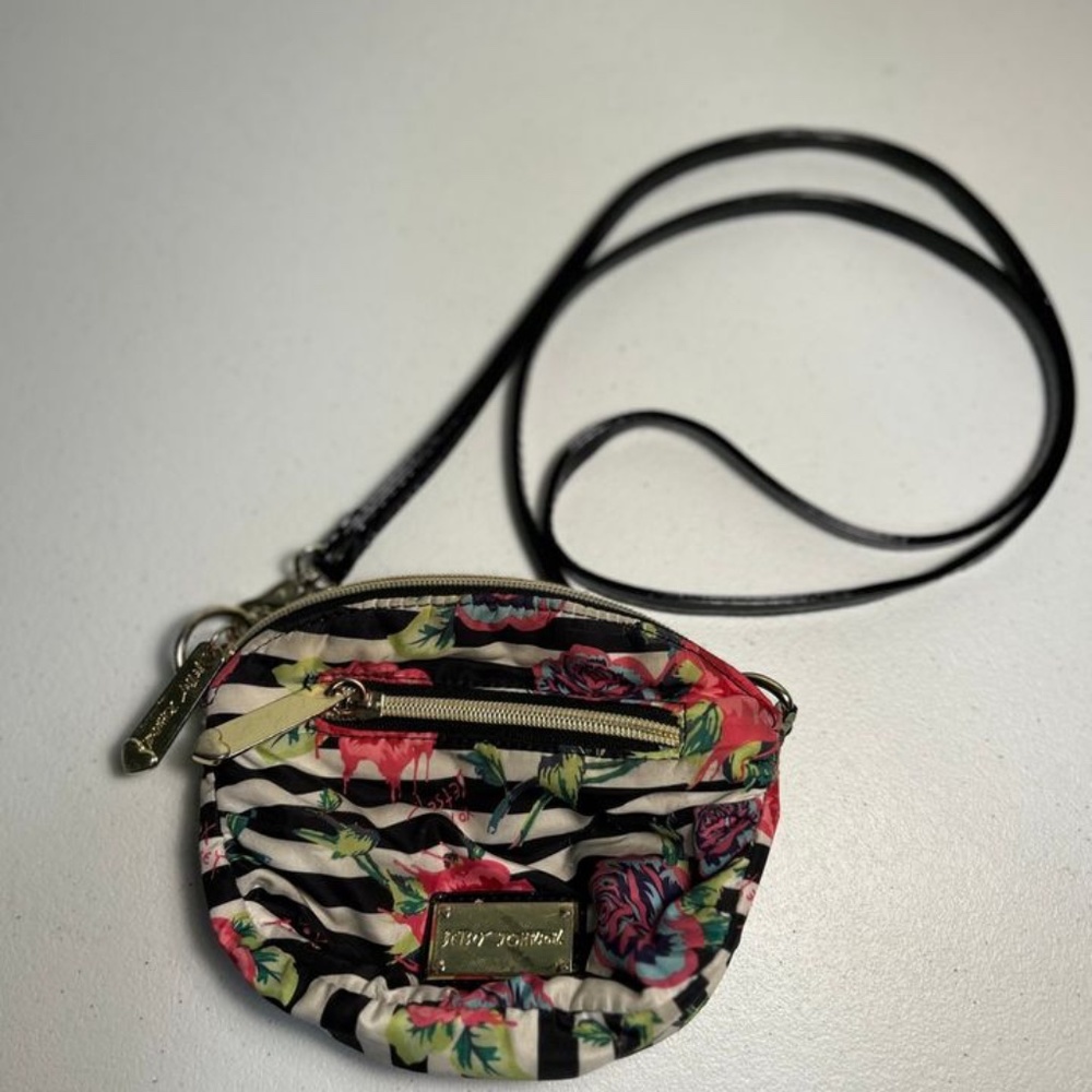 Betsey Johnson Mini Crossbody Handbag